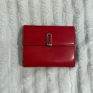 Coach vintage Red Leather Women's wallet